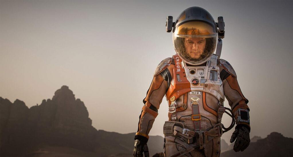 Matt Damon stars as astronaut Mark Watney in 'The Martian.'