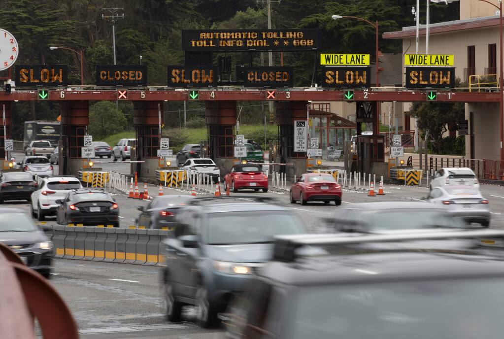 Tolls for the Golden Gate Bridge will increase on July 1. (JOHN BURGESS/ PD)