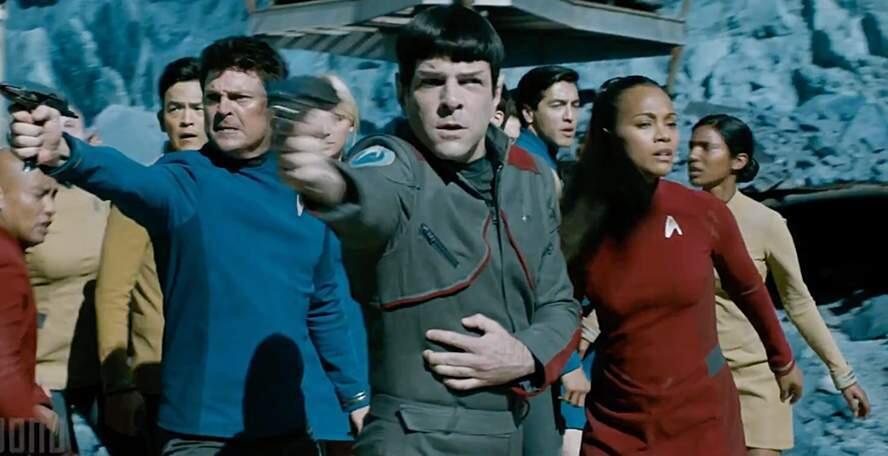 The 'new' crew finds itself in territory more hostile than convention of Gene Roddenberry purists.