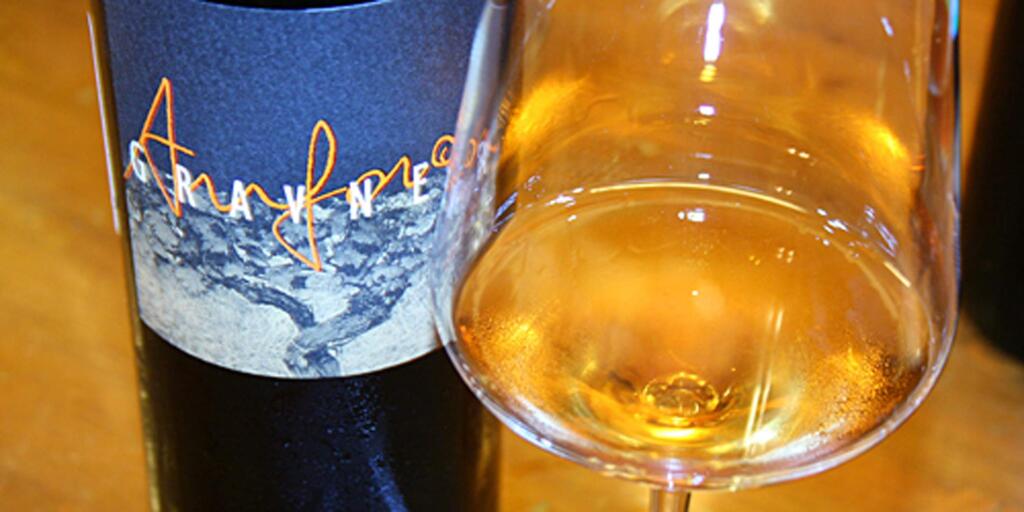 Josko Gravner, a winemaker in Northern Italy's Friuli region has revitalized the Russian Georgian technique for orange wine and makes the orange wine Ribolla Anfora. (gustodivino.it)