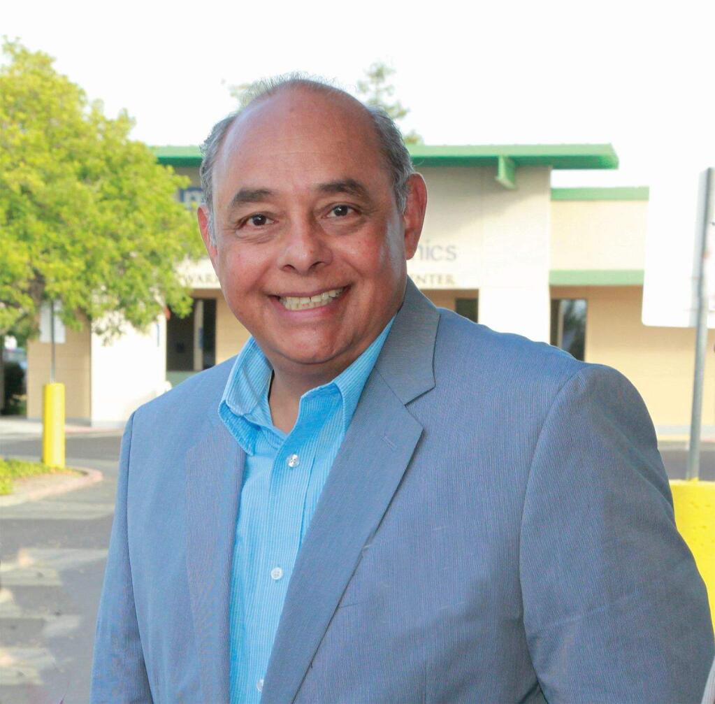 Jose Chibras was appointed chief medical officer, Marin Community Clinics in November 2017. (MCC)