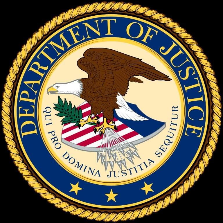 A former EDD employee is charged in a statewide scheme to defraud California using fake business names and identity thefts of some 250 workers.. (Dept. of Justice logo)