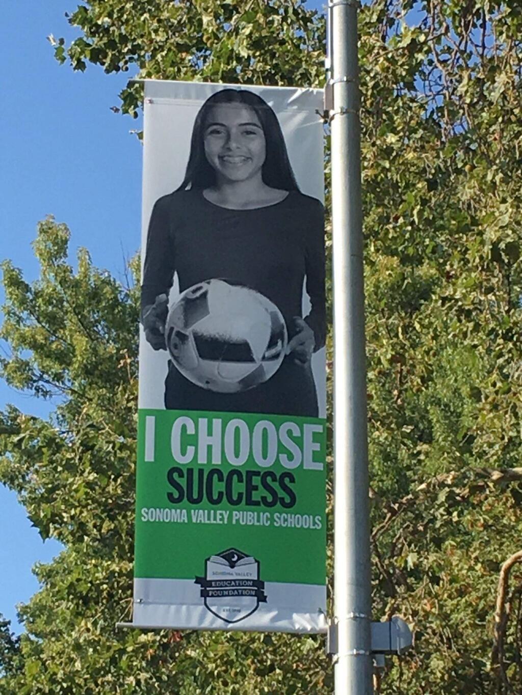 The ‘I Choose' campaign is meant to convey the many ways students can find success.