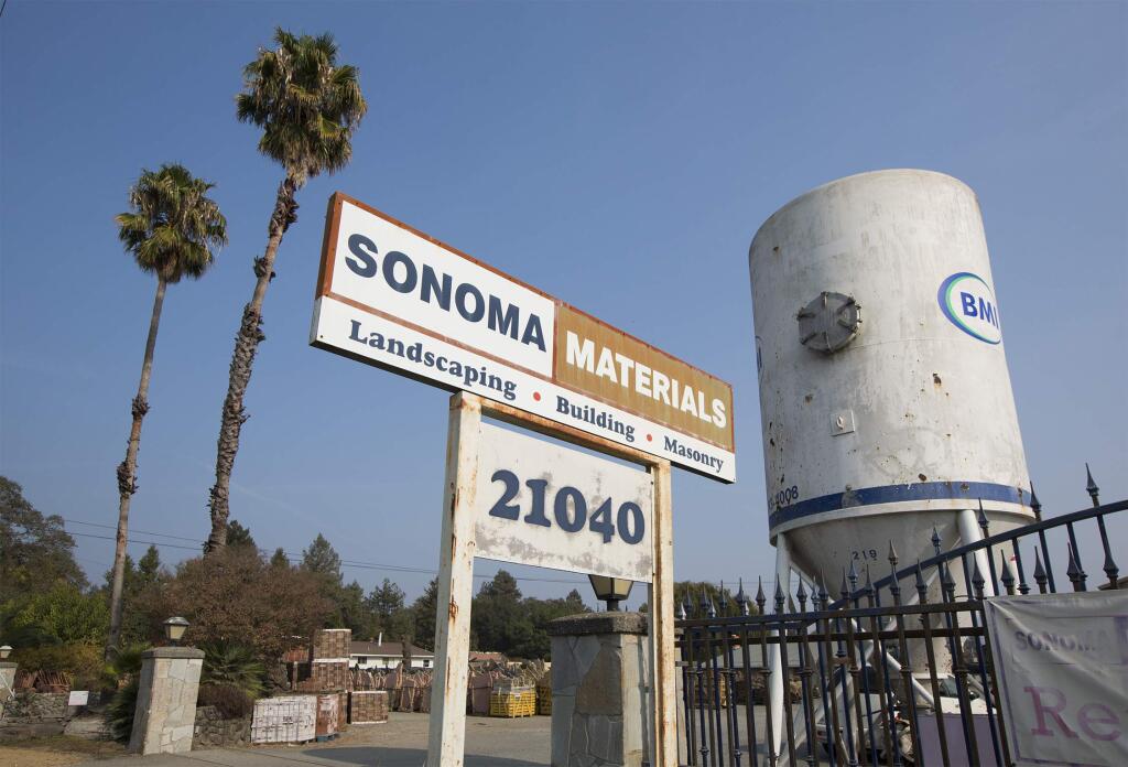 Sonoma Materials on Broadway in Sonoma.(Photo by Robbi Pengelly/Index-Tribune)