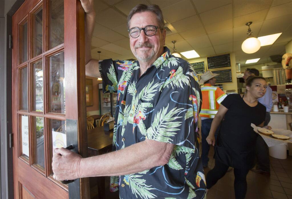 Stuart Teitelbaum, proprietor of Homegrown Bagels, celebrates his 40th year in business.(Photo by Robbi Pengelly/Index-Tribune)
