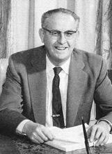 Ralph M. Brown, shown here in 1951, was the architect of the open-meetings act named for him.
