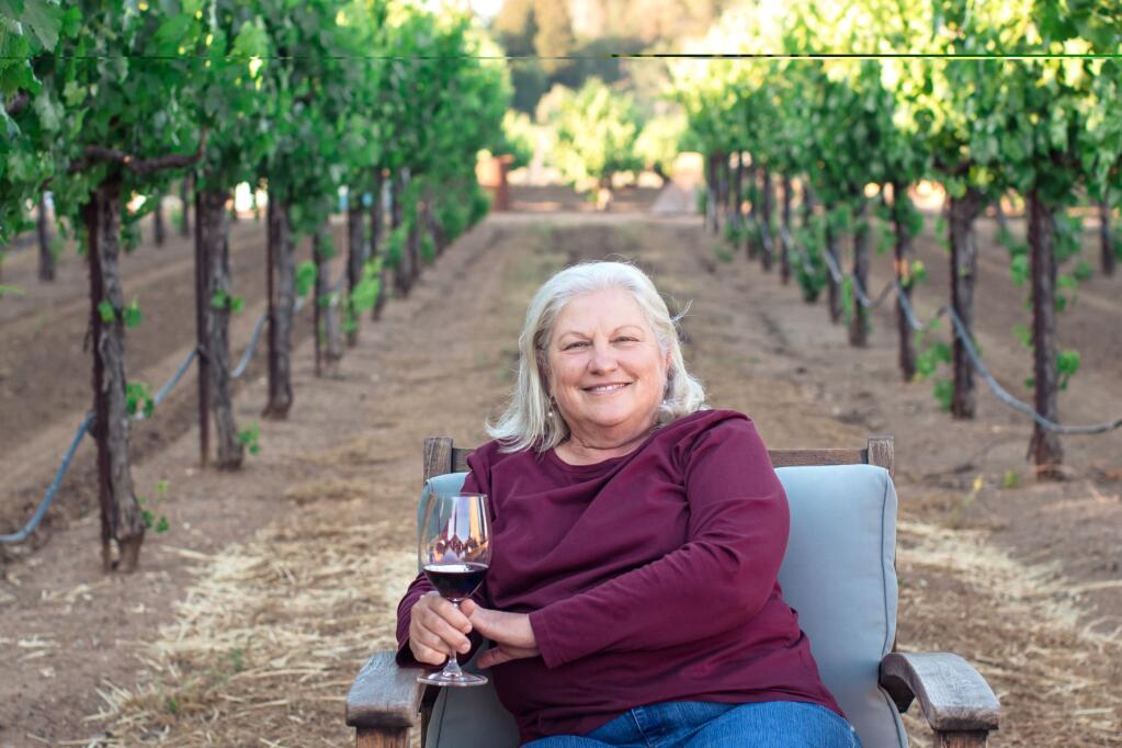 Julia Iantosca crafted the Saini Vineyards, 2021 Valentina Marie Saini, Dry Creek Valley, Sonoma County, Rosé (Saini Vineyards)