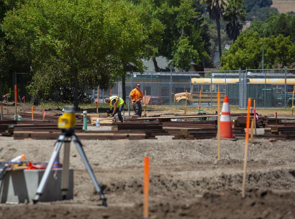 Construction projects at El Verano Elementary School this year are estimated to cost $8.5 million. (Photo by Robbi Pengelly/Index-Tribune)