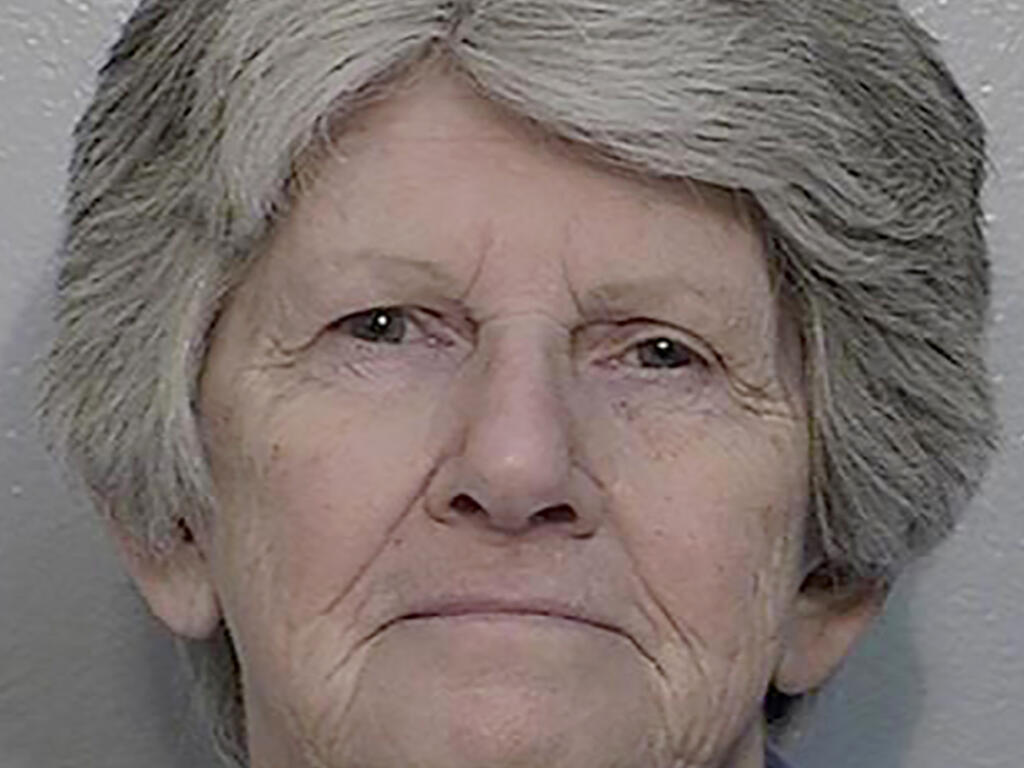 This March 13, 2020, photo provided by the California Department of Corrections and Rehabilitation shows Charles Manson follower Patricia Krenwinkel. A California parole panel recommended her release for the first time, Thursday, May 26,2022. Krenwinkel, 74, was previously denied parole 14 times for the slayings of pregnant actress Sharon Tate and four other people in 1969. The next night, Krenwinkel helped kill grocer Leno LaBianca and his wife, Rosemary. (California Department of Corrections and Rehabilitation via AP)
