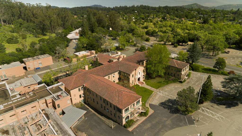 The former Sutter Hospital campus on Chanate Road in Santa Rosa. (Chad Surmick/The Press Democrat, 2018)