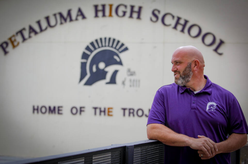 Responding to another incident of violence at Petaluma High School, Principal Giovanni Napoli recently wrote that “We realize that these incidents can be stressful and can be triggering for students, families and staff.”  (CRISSY PASCUAL/PETALUMA ARGUS-COURIER, 2022)