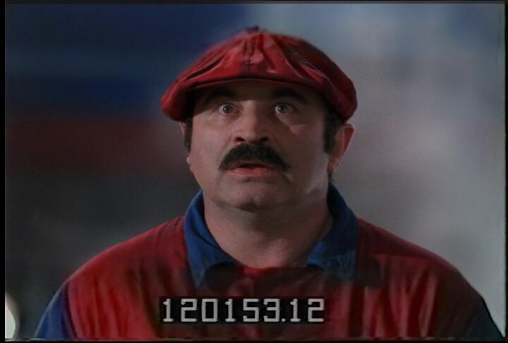 SUPER SIZED: The legendary movie flop “Super Mario Bros.” just got an extended cut, using footage from an old VHS tape containing unfinished scenes. (COURTESY OF INTERNET ARCHIVE)