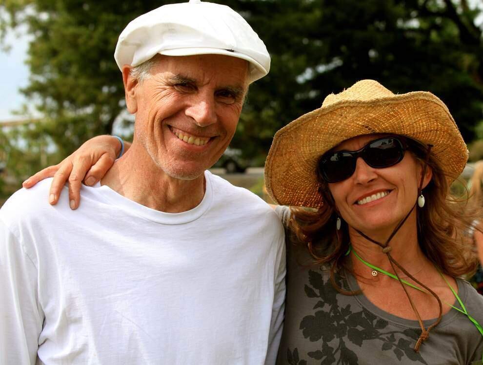 Doug Tompkins, left, and his daughter, Quincey Imhoff. (FAMILY PHOTO)