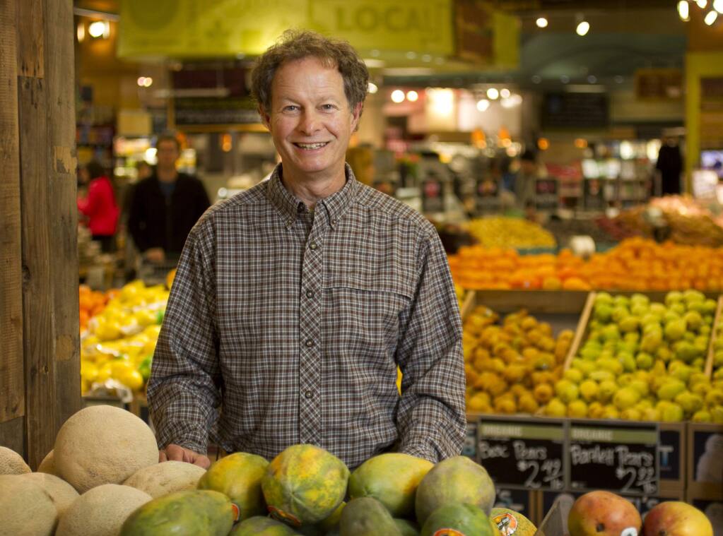 John Mackey, pictured December 31, 2012, in Austin, Texas, founder and co-CEO of Whole Foods Markets, has written 'Conscious Capitalism,' with Bentley University marketing professor Raj Sisodia. (Jay Janner/Austin American-Statesman/MCT)