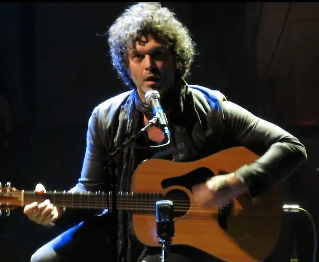 Former Santa Rosa resident Doyle Bramhall II shown in a video capture off of YouTube while performing in the Experience Hendrix Tour in Connecticut in March 2014.