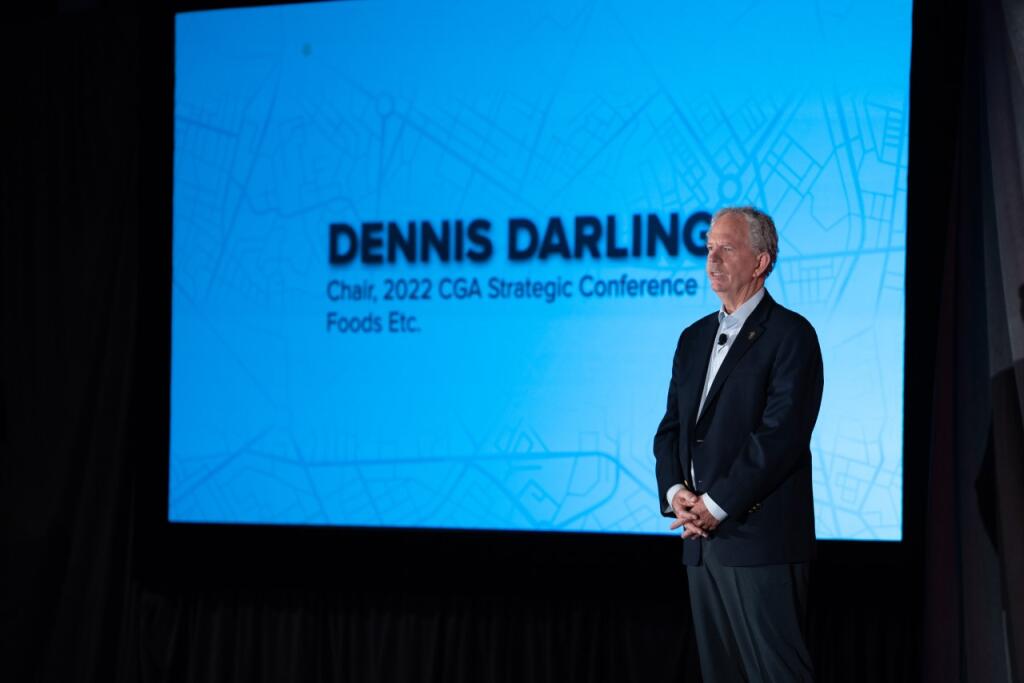 Dennis Darling was appointed to the California Grocers Association Board Chair at the association's annual meeting on Dec.1, 2022. (Photo provided by the California Grocers Association)
