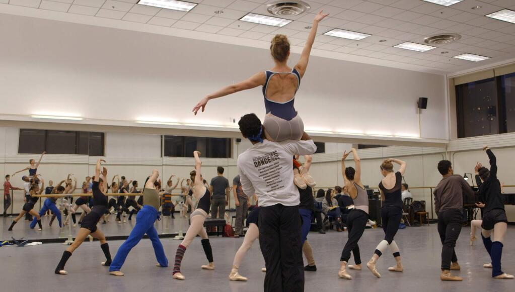 “Ballet 422” follows the creation of a new work for the New York City Ballet. (Magnolia Pictures)
