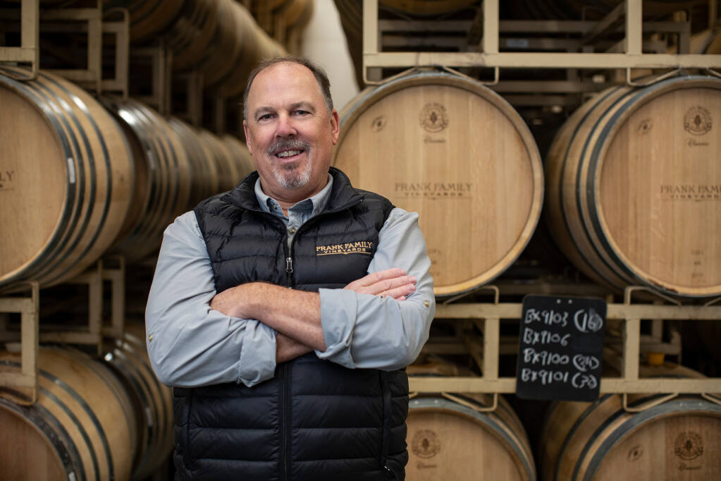 Todd Graff, general manager and winemaker, Frank Family Vineyards