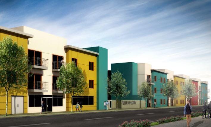 A rendering of Pullman Lofts in Santa Rosa. (Phoenix Development Company)