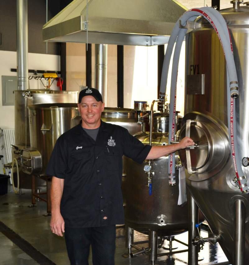 Multiple award-winning homebrewer, Greg Rasmussen, opened Grav South Brew Co., Cotati's first brewery in the summer of 2016. (The Press Democrat file photo)