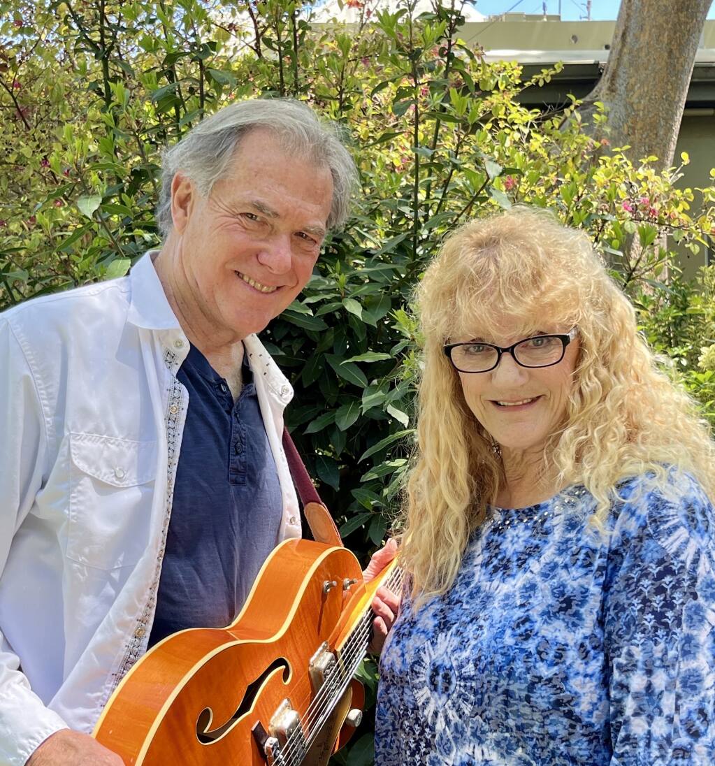 Tim Curley and Kerry Daly of Long Story Short. The band will play a 6 p.m. set at Sonoma’s Tuesday Night Market on May 23.