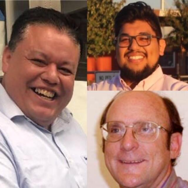 Clockwise from left, Eddie Alvarez, Jorge Inocencio and Duane De Witt.