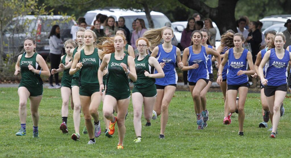 Bill Hoban/Index-TribuneThe Sonoma Valley High Dragon cross country teams will be running in the Sonoma County League meet on Saturday.