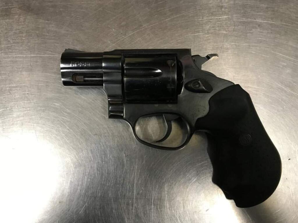 The handgun Santa Rosa Police reported they found on a convicted felon early Friday, Nov. 8, 2019. (SANTA ROSA POLICE DEPARTMENT/ FACEBOOK)