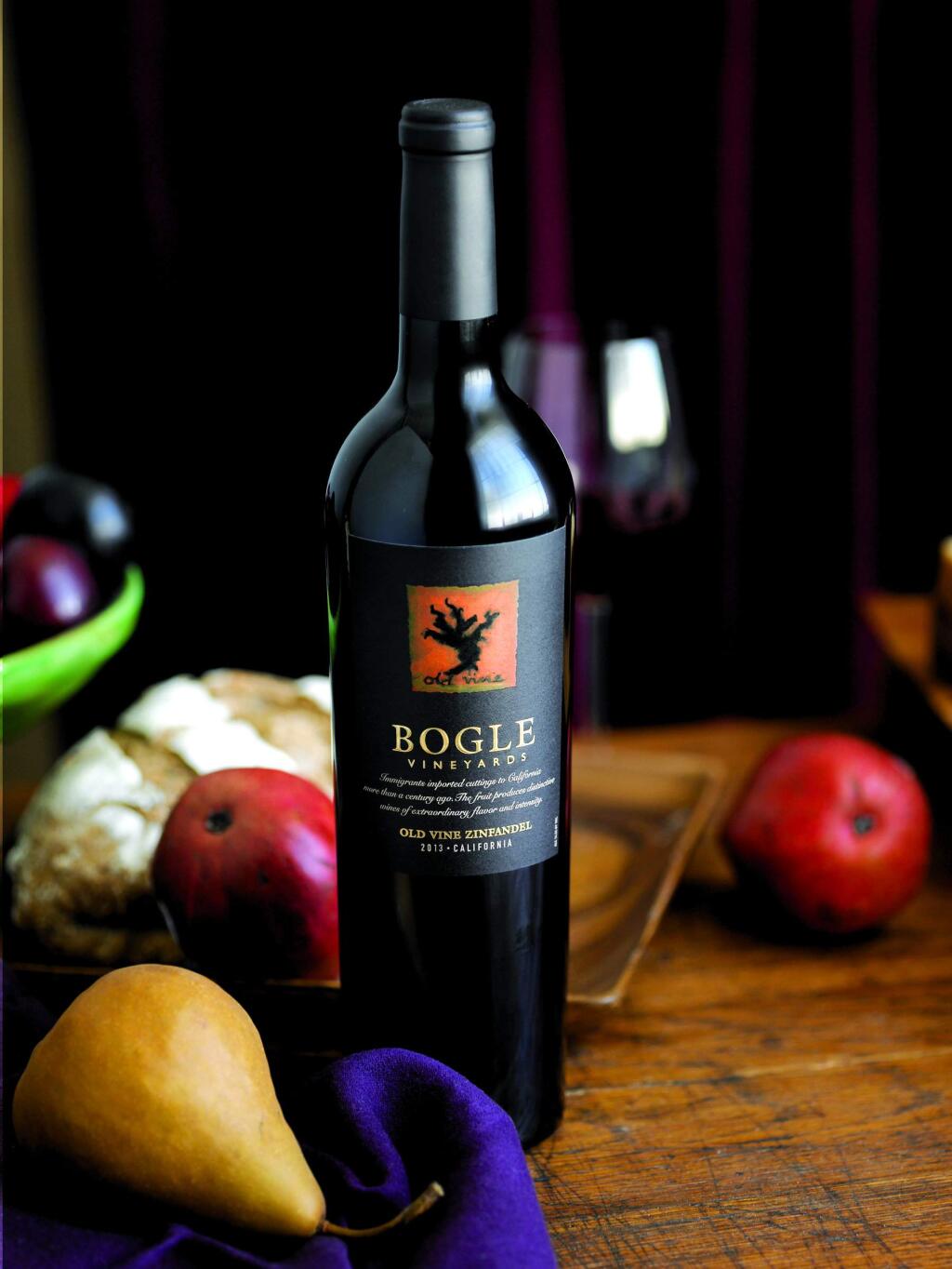 Bogle VineyardsA zinfandel with roaring red fruit -- pomegranate and raspberry -- is the clear winner of the Press Democrat's Hamburger Reds wine tasting. The Bogle Vineyards, 2013 California Old Vine Zinfandel at $11 was the standout, the tangy zin that could stand up to a burger, even an exotic one.
