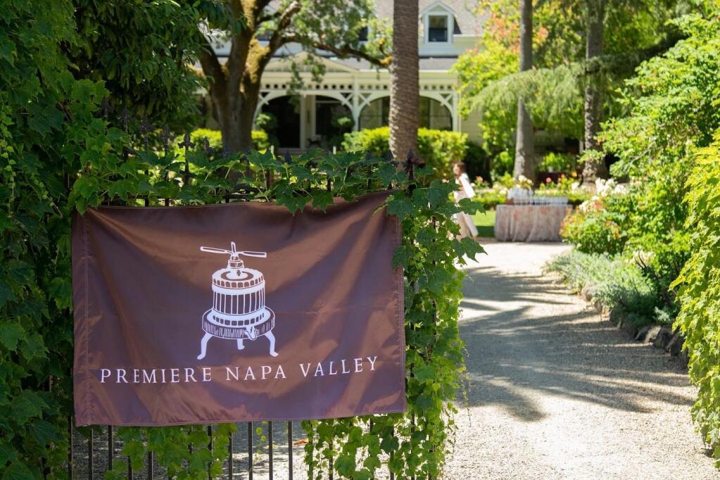 One of the in-person events during the 25th annual Premiere Napa Valley wine futures action, which ended June 5, 2021, was held at Spotteswood winery. (Twitter / Spotteswood)