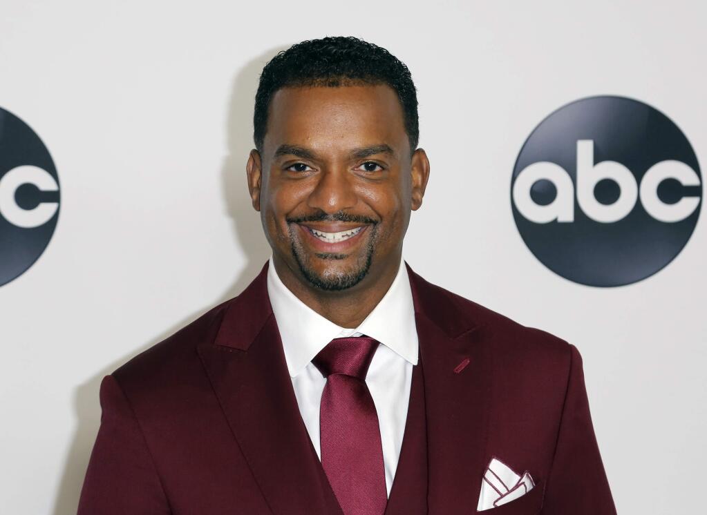 FILE - In this Aug. 7, 2018 file photo, Alfonso Ribeiro arrives at the Disney/ABC 2018 Television Critics Association Summer Press Tour in Beverly Hills, Calif. 'The Fresh Prince of Bel-Air' star Alfonso Ribeiro has dropped a lawsuit against the makers of the video game “Fortnite” over its use of the “Carlton” dance he did on the show. Ribeiro's lawyers filed documents in federal court in Los Angeles Thursday, March 7, 2019 saying he's voluntarily dismissing the suit against North Carolina-based Epic Games in its entirety. (Photo by Willy Sanjuan/Invision/AP, File)