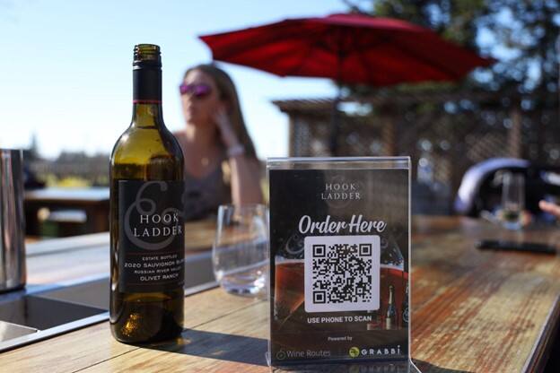The companies touted use of a unique QR code. “Each QR code can be assigned to specific tables at your winery.”