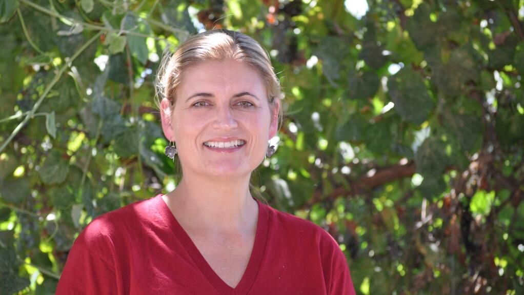 Anita Olberholster, Ph.D., University of California Cooperative Extension specialist in enology (KAREN BLOCK / UC DAVIS) July 19, 2016