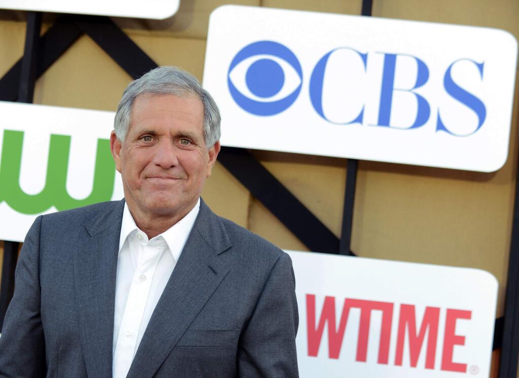 FILE - In this July 29, 2013, file photo, Les Moonves arrives at the CBS, CW and Showtime TCA party at The Beverly Hilton in Beverly Hills, Calif. Moonves was the second highest paid CEO in 2014, according to a study carried out by executive compensation data firm Equilar and The Associated Press. (Photo by Jordan Strauss/Invision/AP, File)