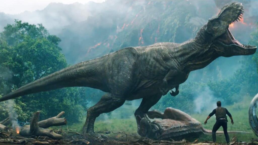 Jurassic World - Gil says the CG dinosaurs are even better this time out.
