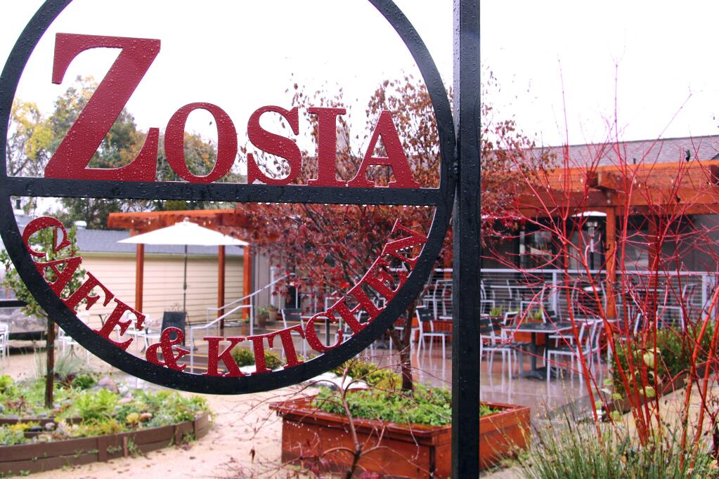 Exterior of Zosia Cafe and Kitchen in Graton. Heather Irwin/PD