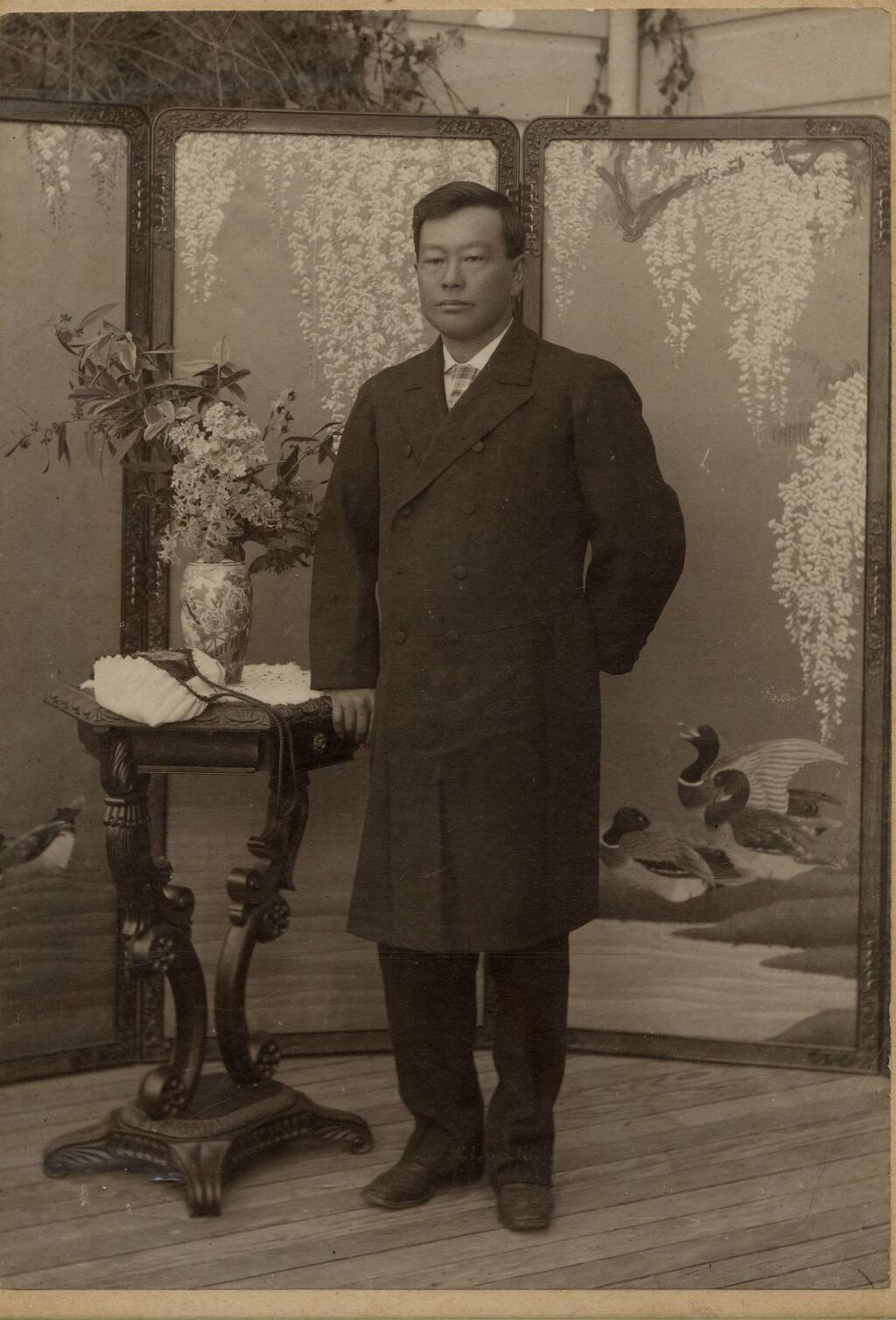 Although supported locally and by the community residents, in 1892 Harris left Fountaingrove, and deeded the property to his adopted son, Kanaye Nagasawa. (Courtesy of the Sonoma County Museum)