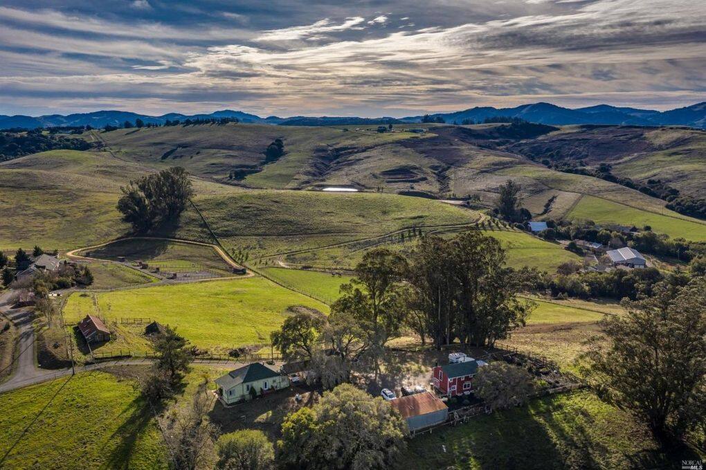 This rural 2-bedroom, 1.5-bath home recently sold in Petaluma for $1,650,000. (marketing photo)