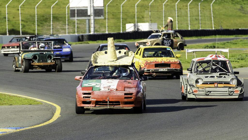 C. Mills/Sonoma Raceway photoSonoma Raceway hosts the 24 Hours of LeMons this weekend. The wacky weekend features racing all day Saturday and Sunday in cars that would charitably be considered 'beaters.'