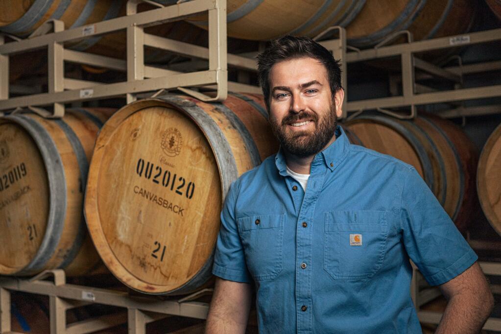 Joseph Czarny is the winemaker behind our wine of the week winner, the Canvasback, 2019 Syrah, Walla Walla Valley. (Issac Baik / Canvasback Winery)