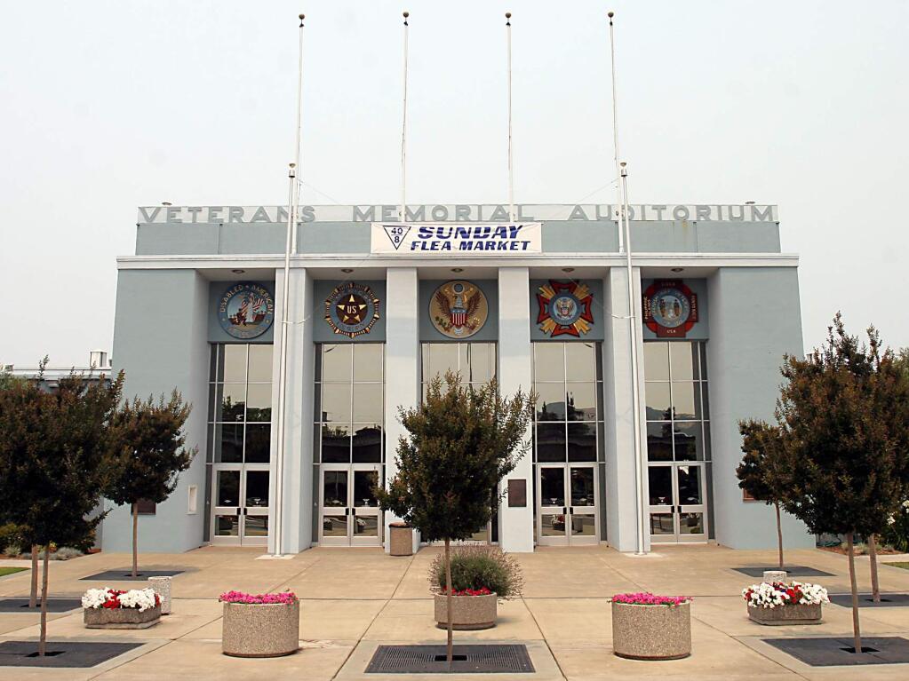 The Veterans Memorial Building in Santa Rosa on Saturday, July 12, 2008. (PD FILE)