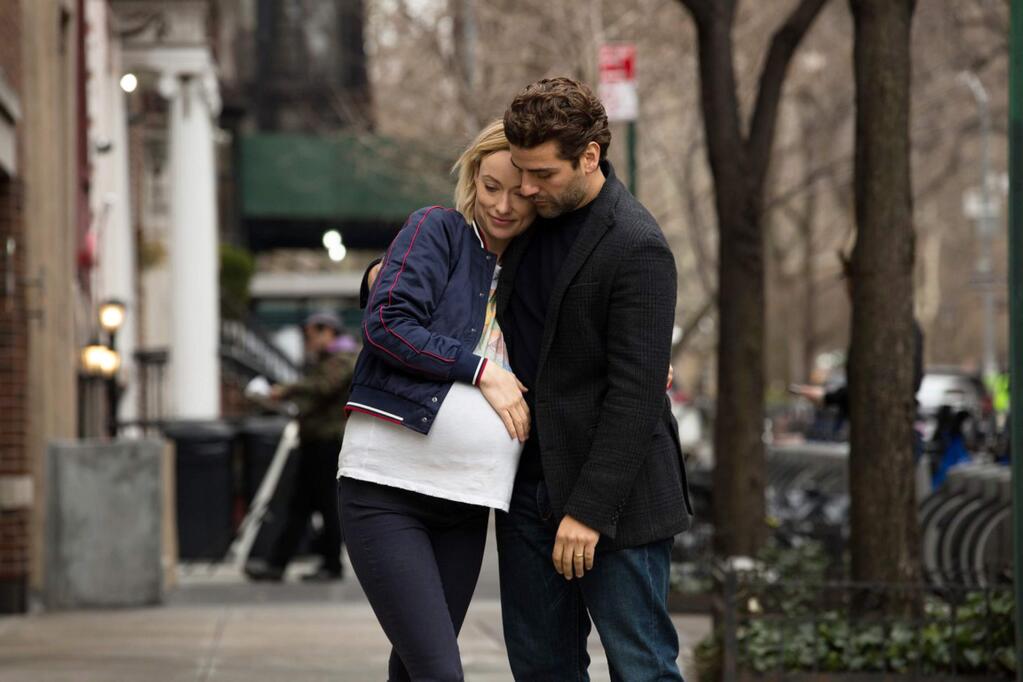 Amazon StudiosOlivia Wilde and Oscar Isaac in a scene from 'Life Itself' by director and writer Dan Fogelman ('This Is Us') that examines the perils and rewards of everyday life.