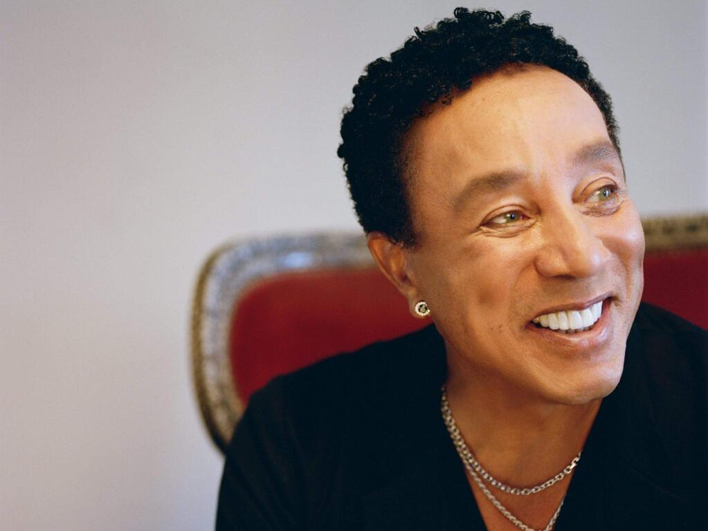 Smokey Robinson is coming to the Green Music Center on Sept. 4, 2015 as part of the 19-concert Summer 2015 MasterCard Performance Series. (PHOTO: FACEBOOK.COM)