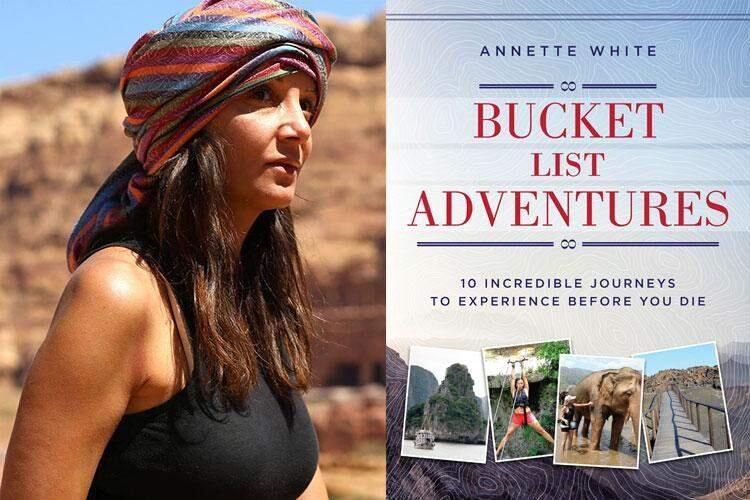 Annette White will read from her new guidebook, “Bucket List Adventures,” on Friday at Copperfield's Book Store.