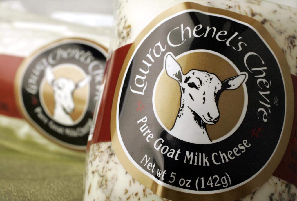 Laura Chenel's Chevre: Sebastopol-based Laura Chenel was the first commercial producer of goat cheese in the United States, helping to popularize the product in America. (PD FILE)