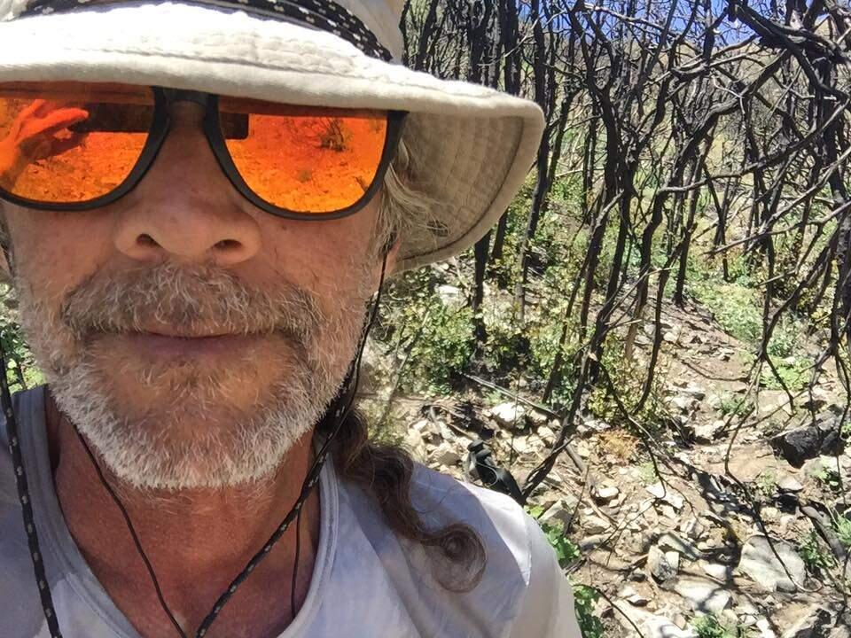 Charles Brandenburg on the Pacific Crest Trail on May 28, 2017. (FACEBOOK)