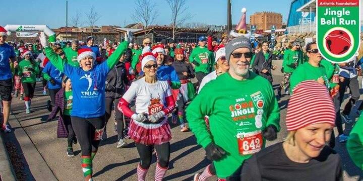 RUN, RUN RUDOLPHS: The Jingle All the Way to a Cure race benefits the Arthritis Foundation.