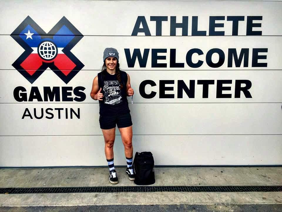 Nikita Ducarroz competed at the X Games in Austin, Texas earlier this year.