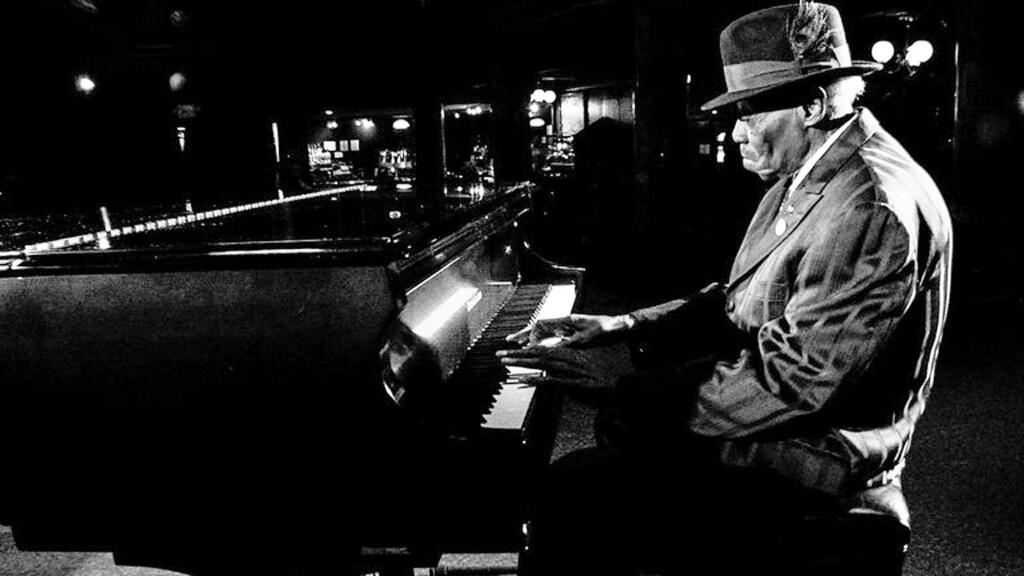 The bluesman Joe Willie Perkins, known as Pinetop, in a new documentary by Scott Rosenbaum, 'Sidemen: Long Road to Glory.' (ABRAMORAMA)