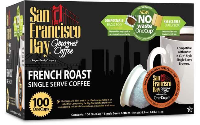 JBR Inc., maker of San Francisco Bay Gourmet Coffee, and Costco Wholesale in March 2018 settle a lawsuit brought by 25 district attorneys over selling plastic coffee pods labeled 'biodegradable.'